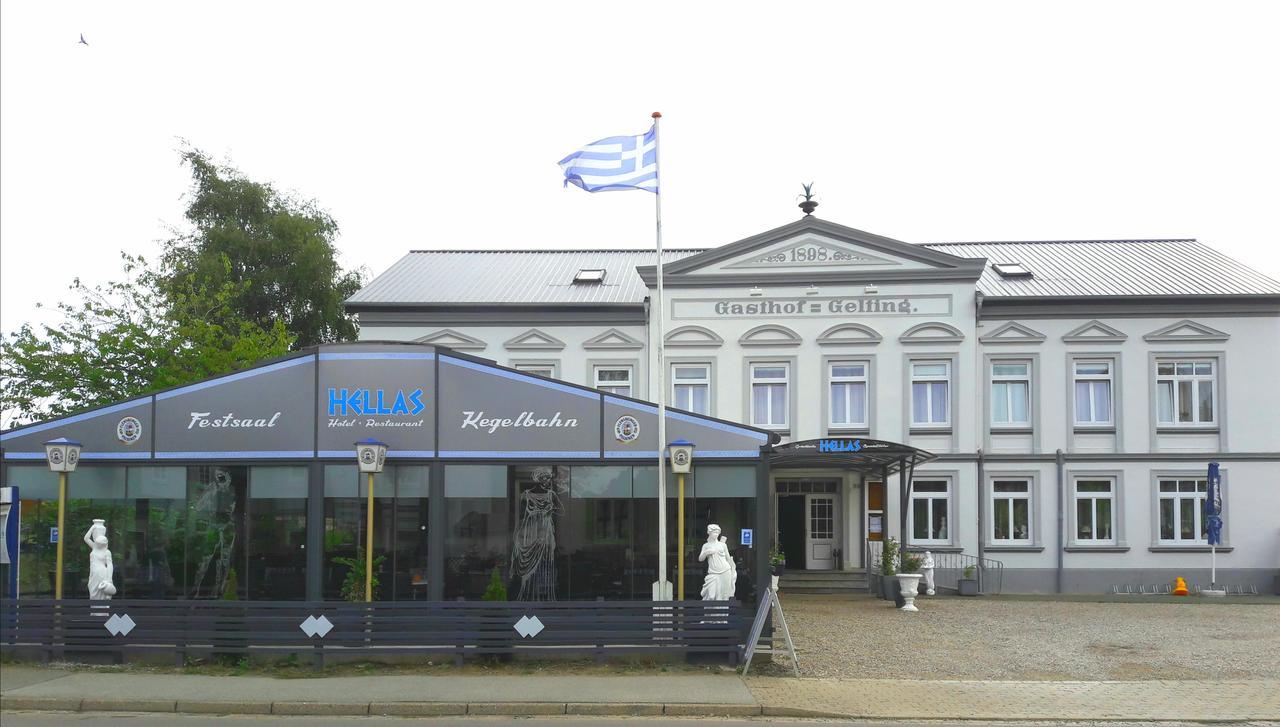 Hotel Restaurant Hellas Gelting Exterior photo
